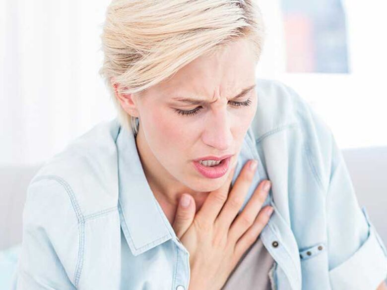 La respirazione con osteocondrosi toracica provoca dolore e sensazione di costrizione